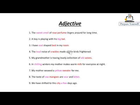 adjectives