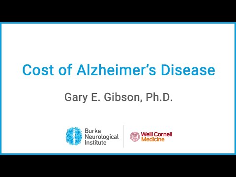 Cost of Alzheimer's Disease