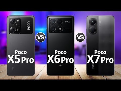 Poco X7 Pro VS Poco X6 Pro VS Poco X5 Pro