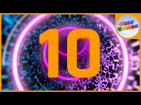 Counting Backwards from 10 to 1 | Tiny Tunes