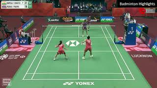 Final- Kapila / Crasto vs Puavaranukroh / Paewsampran | Syed Modi India International 2024 Bedminton