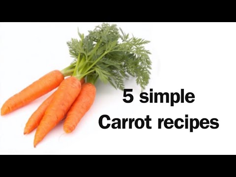 5 easy carrot recipes, Gajar recipes, carrot milk recipe, carrot curry, carrot cutlet, carrot ladoo.