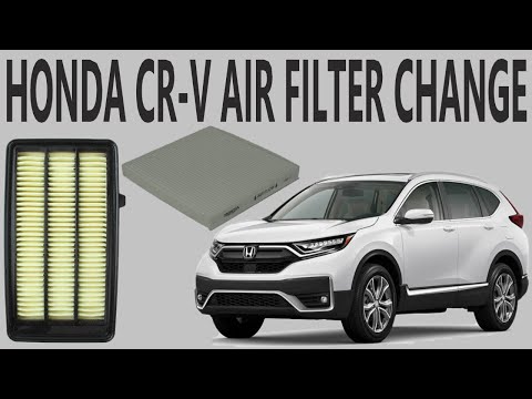 Honda CR-V Engine & Cabin Air Filter Replacement (2017-2022 1.5L)