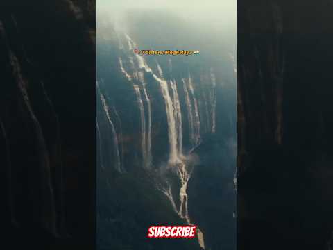 Meghalaya waterfall #nature #7sister