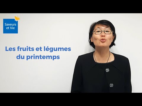 Minute santé et nutrition - Les fruits et légumes du printemps