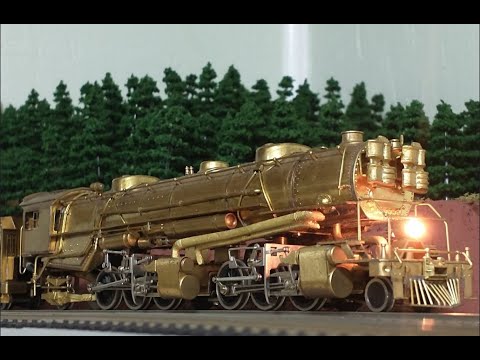 HO-scale Brass Steam: Fuji Models C&O H5 (USRA) 2-6-6-2