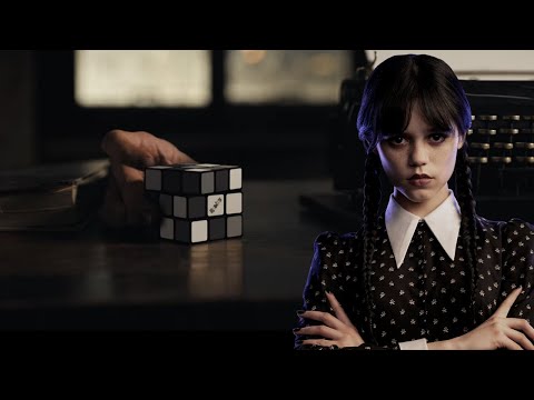 [154] I solved Wednesday Addams' Rubik's Cube!