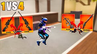 SOLO VS SQUAD MAS A CADA ABATE EU TROCO DE ARMA NESSE DESAFIO!! FREE FIRE MOBILE