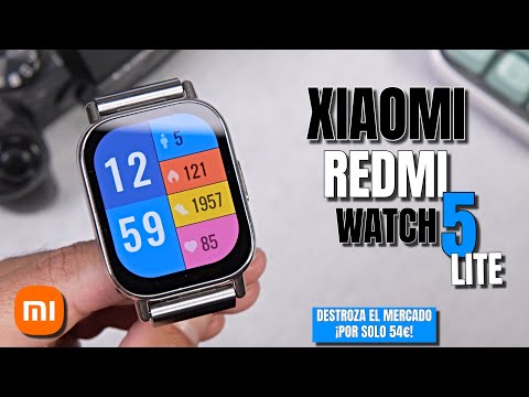 Xiaomi Redmi Watch 5 LITE ⌚ El nuevo reloj de XIAOMI tiene TODO por 50€ | Unboxing & P. Impresiones