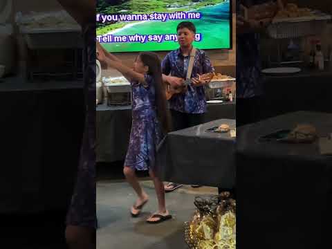 Performed at Aunty’s birthday party 🥳Yeeeehaw🤠 #hawaiilife#hawaiihula#ukulele#ukulelecover