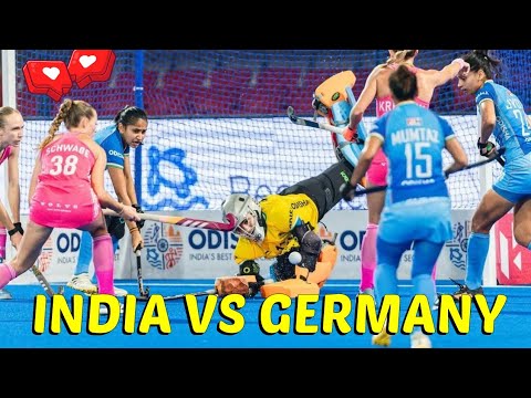 INDIA VS GERMANY WOMAN'S FIH PRO LEAGUE 2024-2025 //HOCKEY HIGHLIGHTS MATCH // HINDI COMENTARY