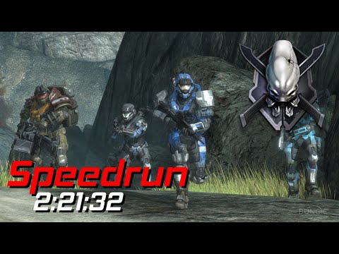 Halo Reach Zero Shot legendary 2 Player Coop World Record in 2:21:32