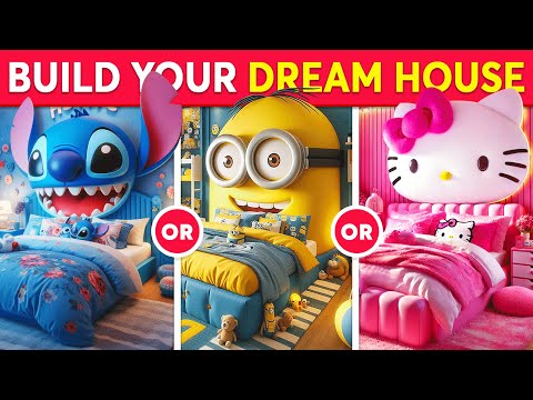 Would You Rather - Build Your Fantasy House 🏡🌈🤑 Quiz Galaxy