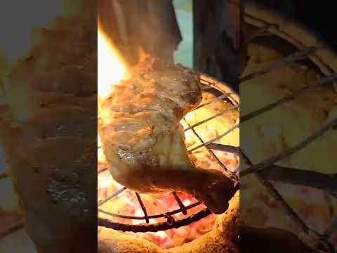 Inasal on fire #shortsvideo #foodvlog #grilledchicken #foodlover #cookingathome