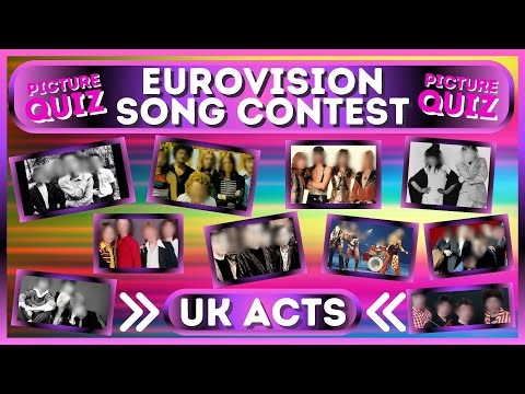 EUROVISION SONG CONTEST - The all time BEST of the UK - Get 10 out of 10 'NO CHANCE' - Quiz/Trivia