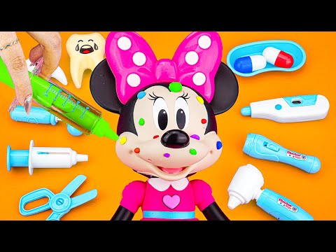 Satisfying with Unboxing Disney Minnie Mouse Toys Doctor Playset | Review Toys ASMR