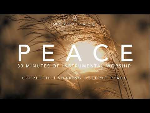 WorshipMob - PEACE | 30 Minutes of Instrumental Soaking Worship (in C) | Jake Lockett