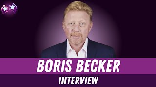 Boris Becker Interview on Tennis Career & Wimbledon Grand Slam Success 🎾