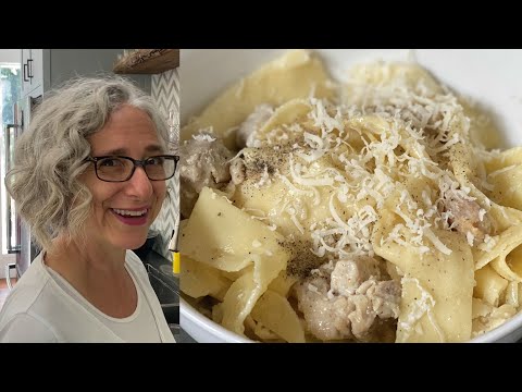 Pappardelle with Creamy Chicken Sauce | Simple yet Delicious Recipe | Everyday Food