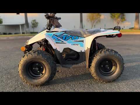 New 2025 KAYO eA70 Fully Electric Youth ATV For Sale In Corona, CA