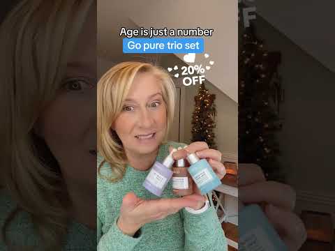 Age is just a number!! Feel like you are 20 again!!! #gopure #gopurebeauty #gopurepowertrio