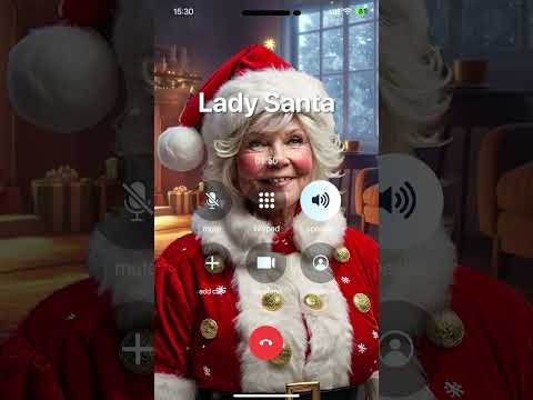 How to Call Santa Claus in Real Life 🎅✨ LADY SANTA Magical Christmas Call!