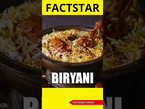 Who Invented Biryani? | #factstarshorts #youtubeshorts #shorts #ytshorts