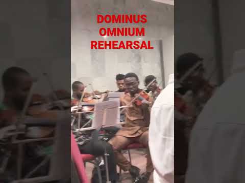 Dominus omnium rehearsal! #dominus #frankedwards #music #nigerianmusician #religion