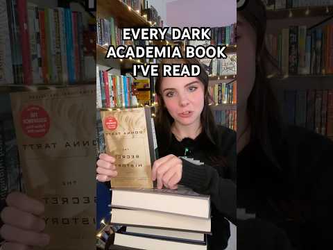 Every dark academia book I've read!