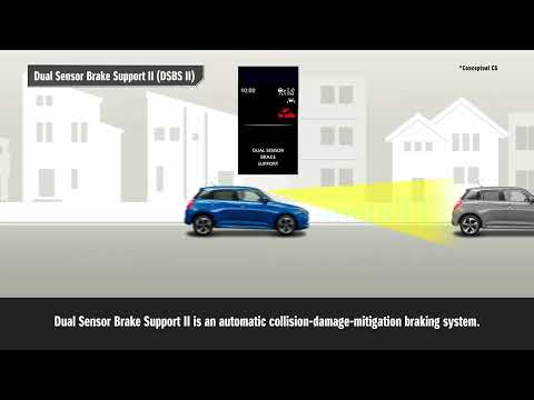 Dual Sensor Brake Support II - Suzuki Swift