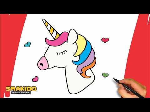 How to Draw a Cute Unicorn | Easy Drawing Tutorial