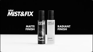 NEW: MIST & FIX AND MIST & FIX MATTE | MAKE UP FOR EVER