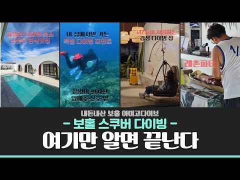 보홀 스쿠버 다이빙 아미고다이브 세부에서 오션젯 타고 시작한 여정