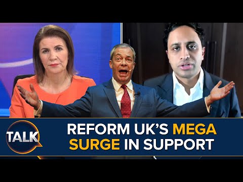 Reform UK POLLING SURGE 'Delights' Party Chairman Zia Yusuf Who Pledges To End Net Zero Cult