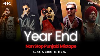 NON-STOP YEAR END PUNJABI MASHUP 2024 | Playlist by @lofi2307 | #nonstopmashup #instatrending