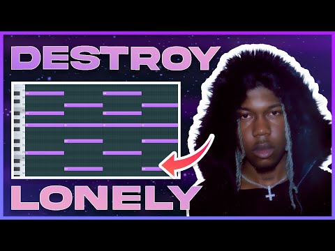 Making a NO STYLIST TYPE BEAT for DESTROY LONELY! (FL Studio 20 Tutorial)