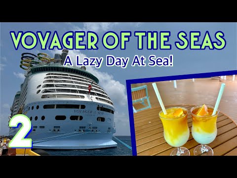 Voyager of the Seas: Sea day, fancy night, & hanging out on board! | PART 2, April 2024