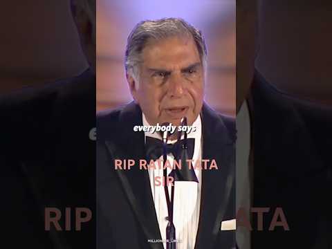 Rip RATAN TATA SIR 🥲😔 #bussiness #ripsir #ratantata #shocked #shorts #viralvideo #success #ytshorts