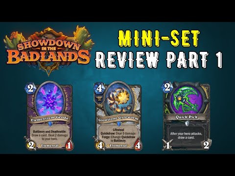 Showdown in the Badlands Mini-Set Delve into Deepholm Review Part 1