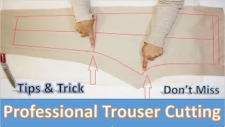 Designer Capri Pant (Trouser) Cutting And Stitching  #Trousercutting #fariideas #tips