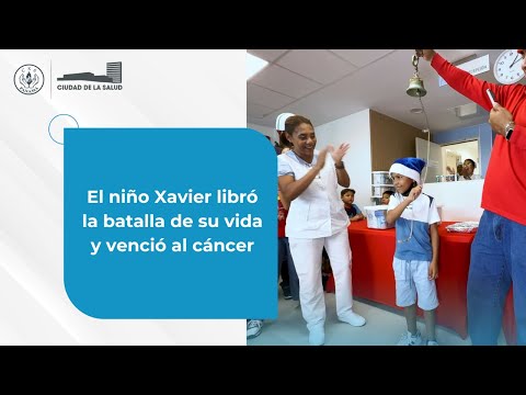 El niño Xavier libró la batalla de su vida y venció al cáncer