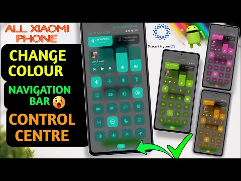 Change Navigation Bar Colour & Control Centre Blur Colour - No Root - Not APK WhatsTech