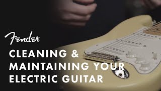 How To Clean Your Electric Guitar | Fender