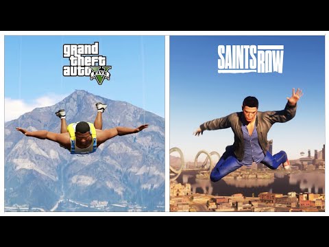 GTA 5 vs Saints Row 5 (2022) - comparison of details!