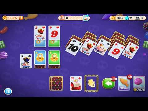 Candy Crush Solitaire Level 572 - NO BOOSTERS GAMEPLAY 🍬🃏 | SKILLGAMING ✔️