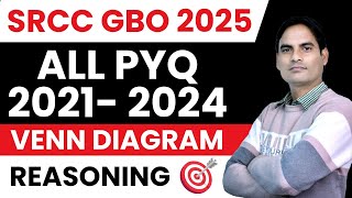 SRCC GBO 2025 | SRCC GBO PREVIOUS YEAR PAPER | VENN DIAGRAM  ALL PYQ