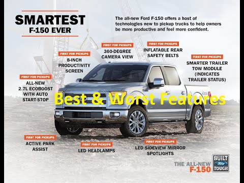 New Ford F150 5 best and worst features for the money.