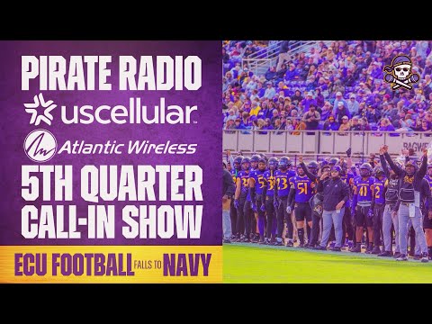 US Cellular 5th Quarter Call-In Show - ECU vs Navy