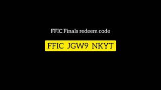 FFIC finals redeem code redeem fast 🤩🤩| Herman Gaming ff