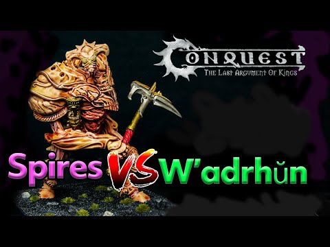 Conquest: Vaulsc (W'adrhŭn) vs Lun (Spires) - Declined Flank